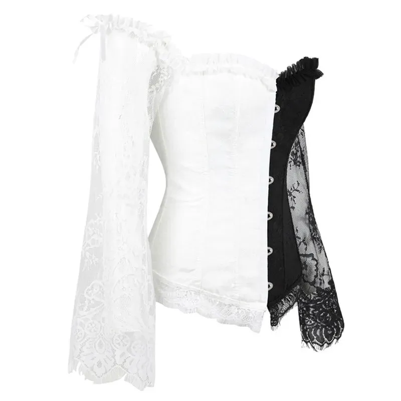 Funki Buys | Dresses | Women's Gothic Punk Corset Skirt Sets