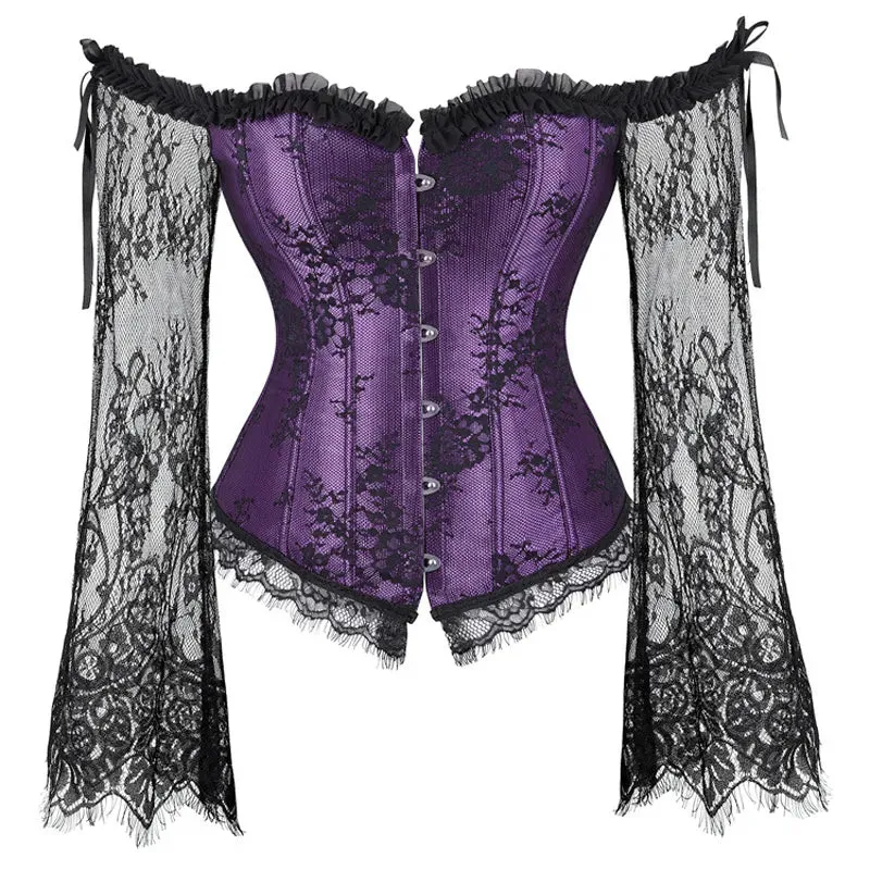 Funki Buys | Dresses | Women's Gothic Punk Corset Skirt Sets