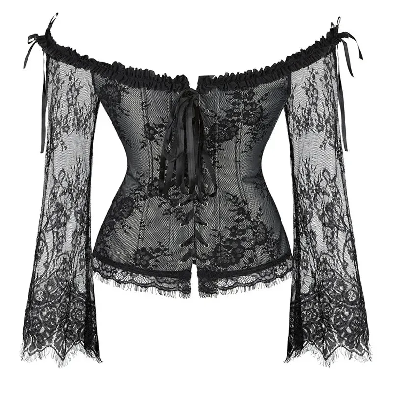 Funki Buys | Dresses | Women's Gothic Punk Corset Skirt Sets