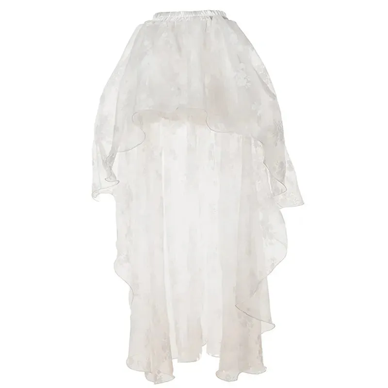 Funki Buys | Dresses | Women's Gothic Punk Corset Skirt Sets