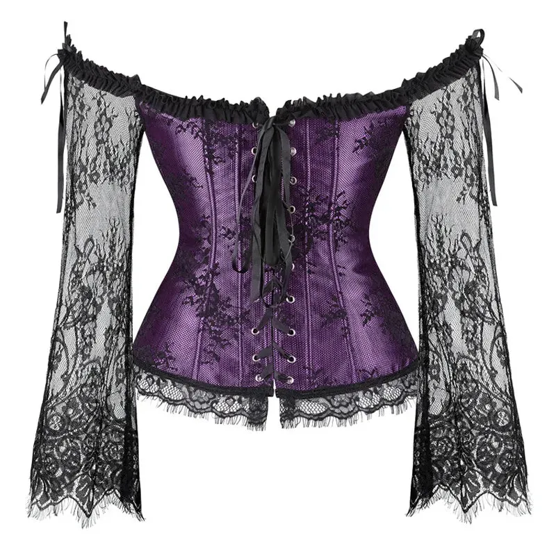Funki Buys | Dresses | Women's Gothic Punk Corset Skirt Sets