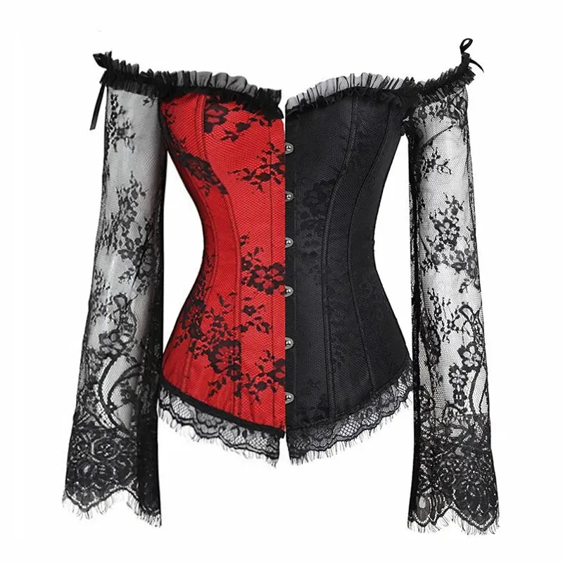 Funki Buys | Dresses | Women's Gothic Punk Corset Skirt Sets