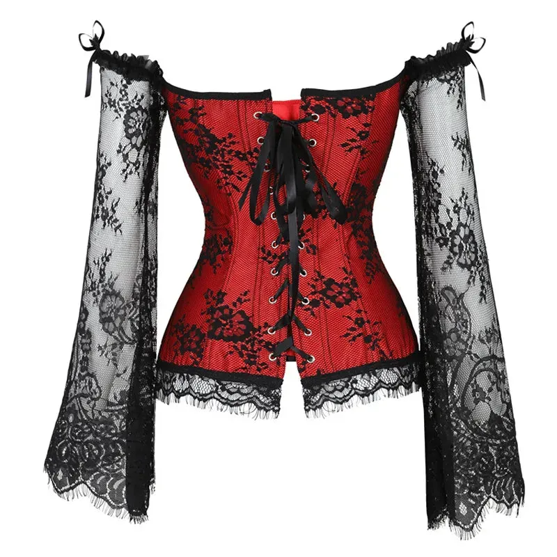 Funki Buys | Dresses | Women's Gothic Punk Corset Skirt Sets