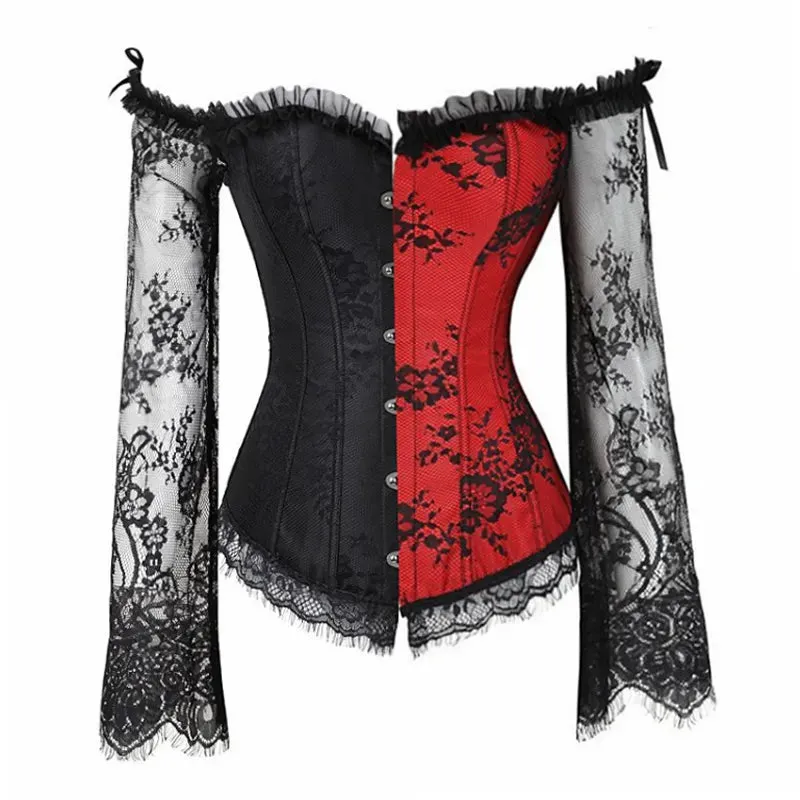 Funki Buys | Dresses | Women's Gothic Punk Corset Skirt Sets