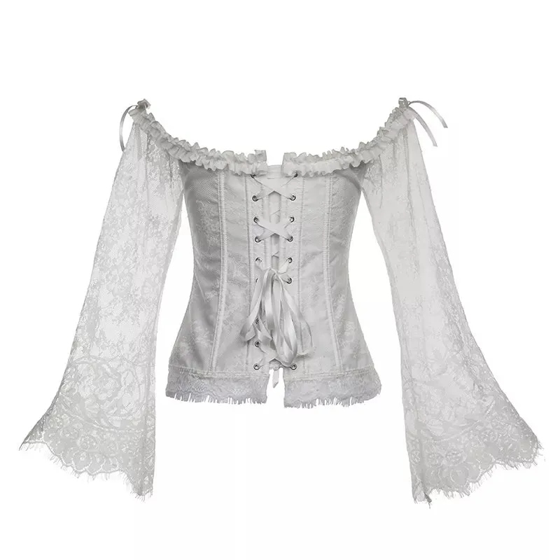 Funki Buys | Dresses | Women's Gothic Punk Corset Skirt Sets