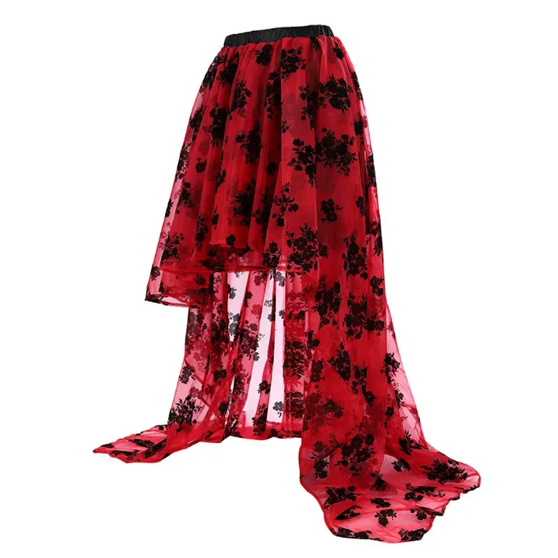Funki Buys | Dresses | Women's Gothic Punk Corset Skirt Sets