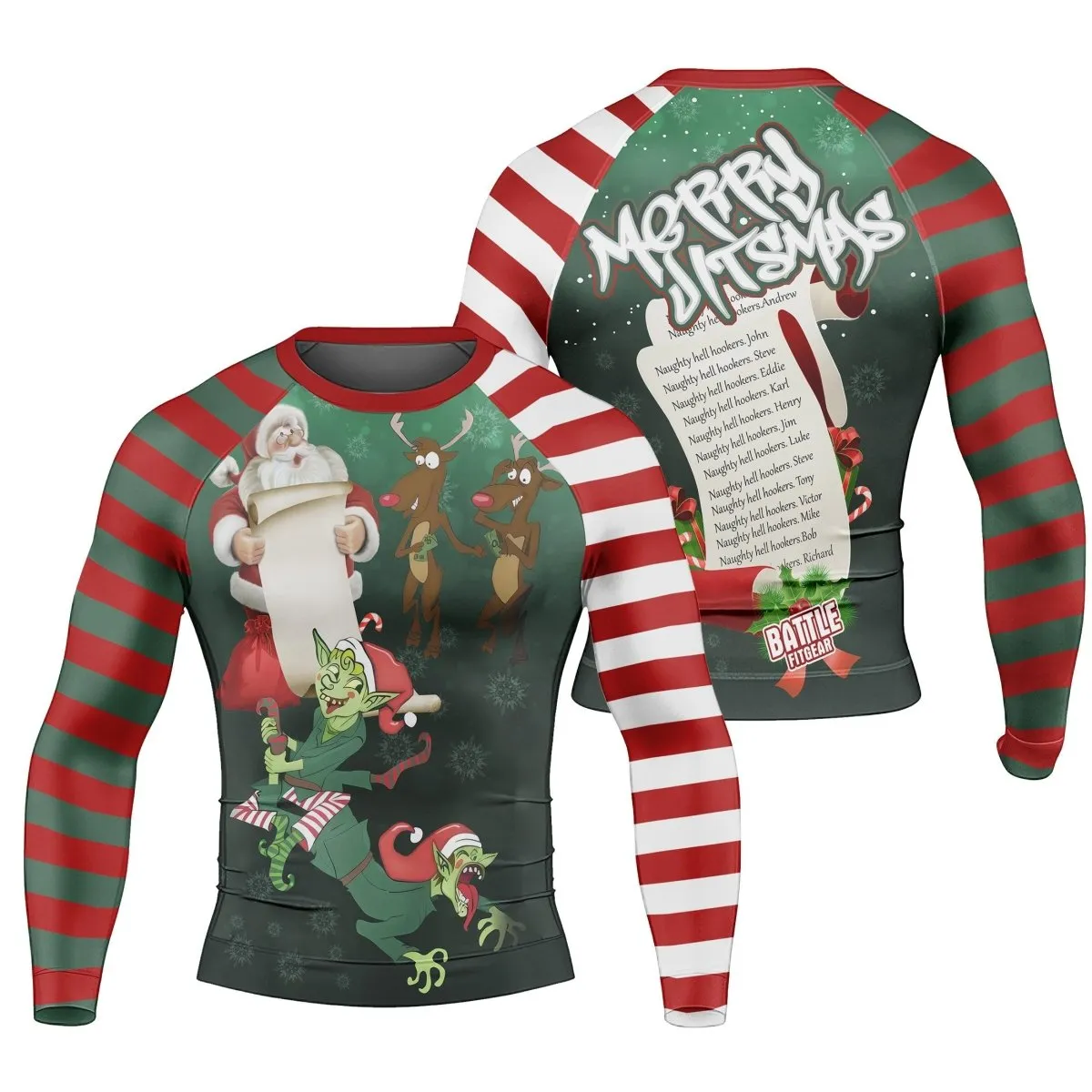 Goblin Wrestling Long Sleeve Rash Guard