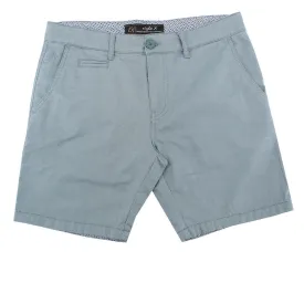 Green Slim Fit Textured Shorts