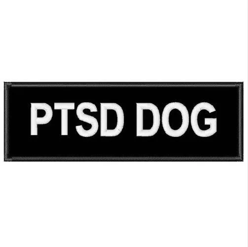 GSS - Pair Of Removable Embroidered Dog Harness Patches