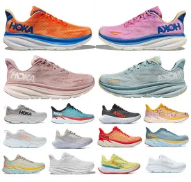 Hoka Clifton 9 8 One One Running Shoes Hokas Bondi 8 Carbon 2 Women Men Low Top Mesh Trainers Triple White Black Free People On Cloud kawana Sports Sneakers Size 36-45