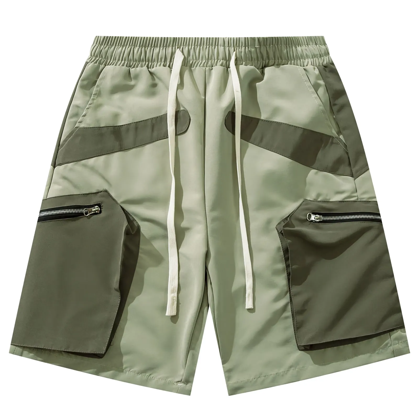 'Hopper' Zip Pocket Utility Shorts