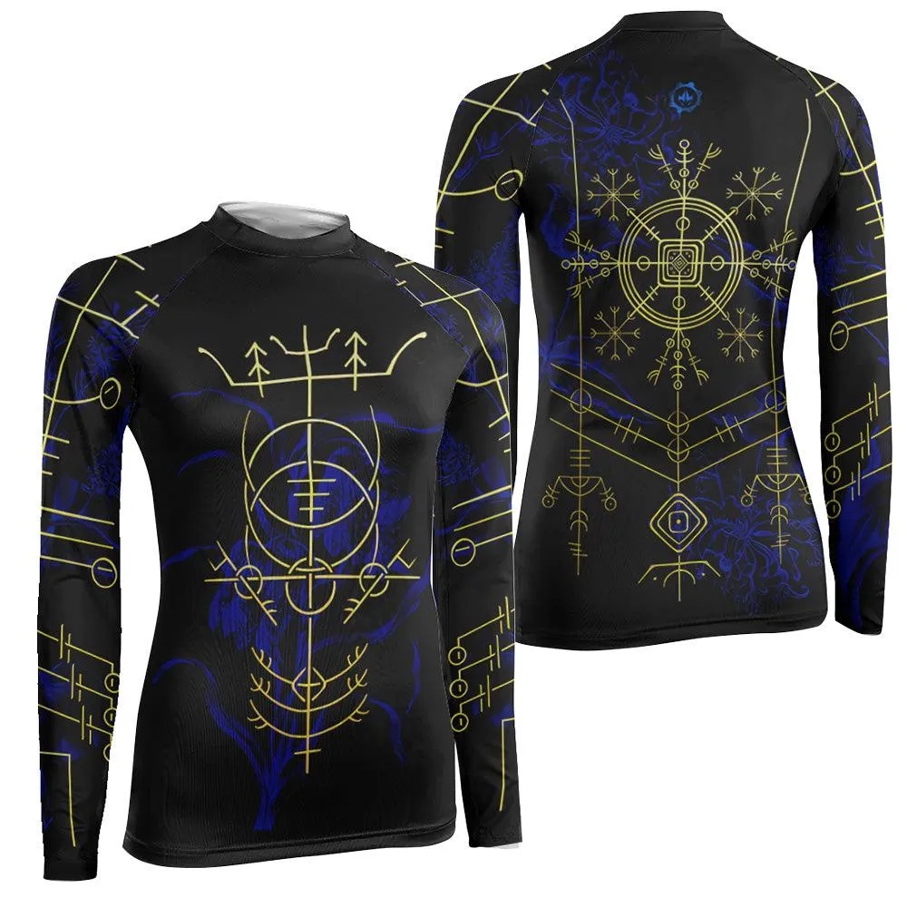 Hulinhjamur Women's Long Sleeve Rash Guard