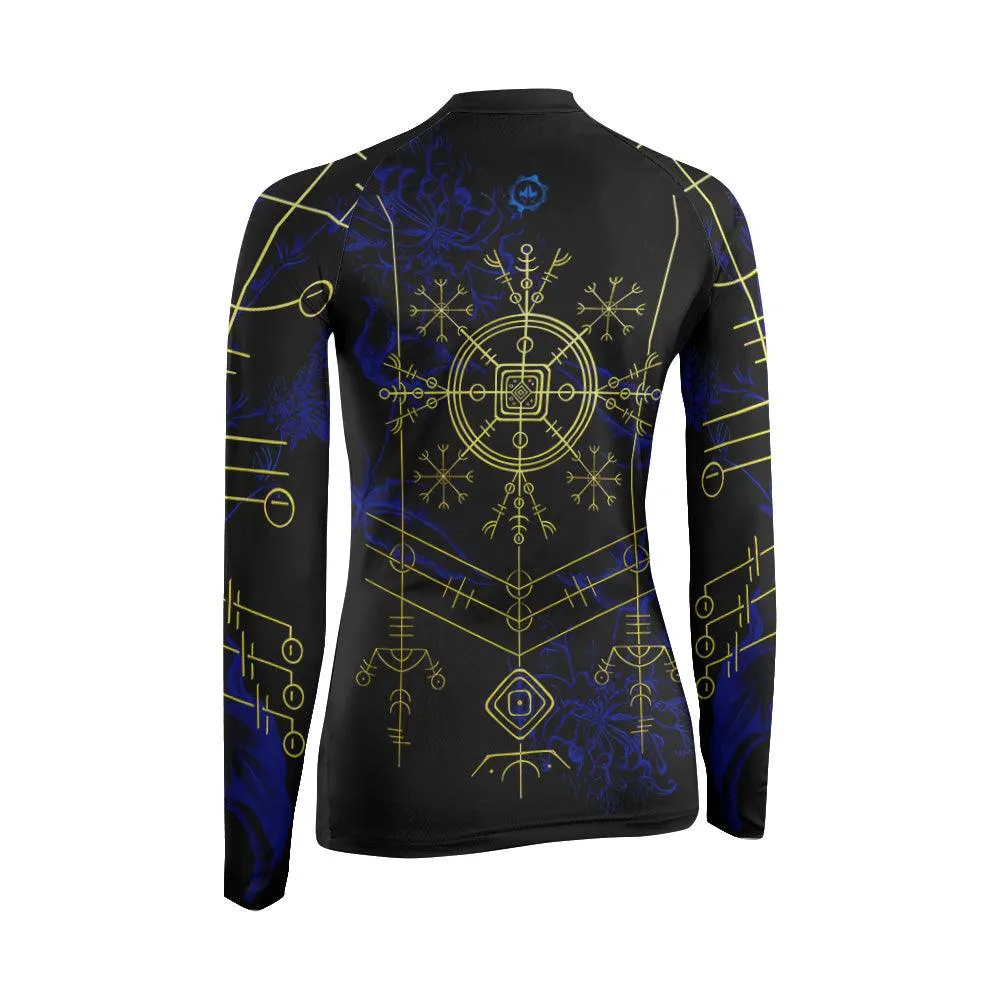 Hulinhjamur Women's Long Sleeve Rash Guard
