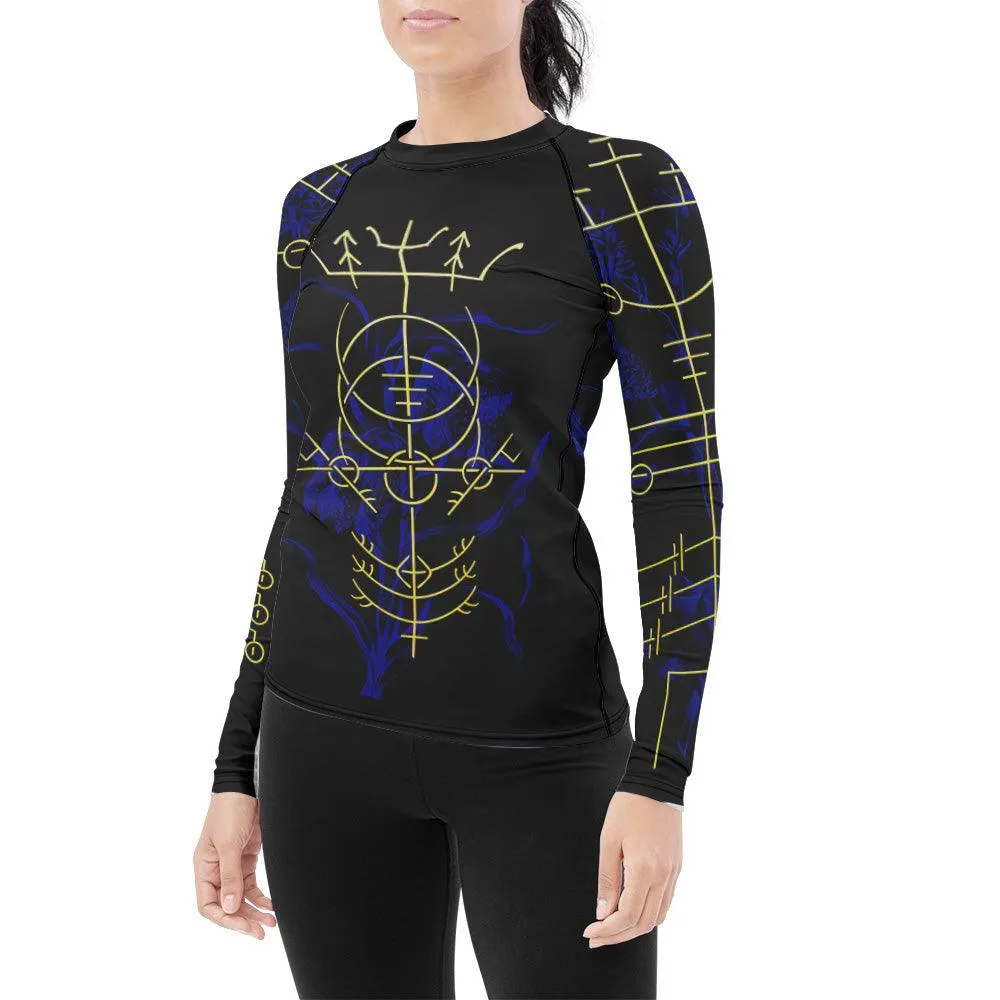 Hulinhjamur Women's Long Sleeve Rash Guard