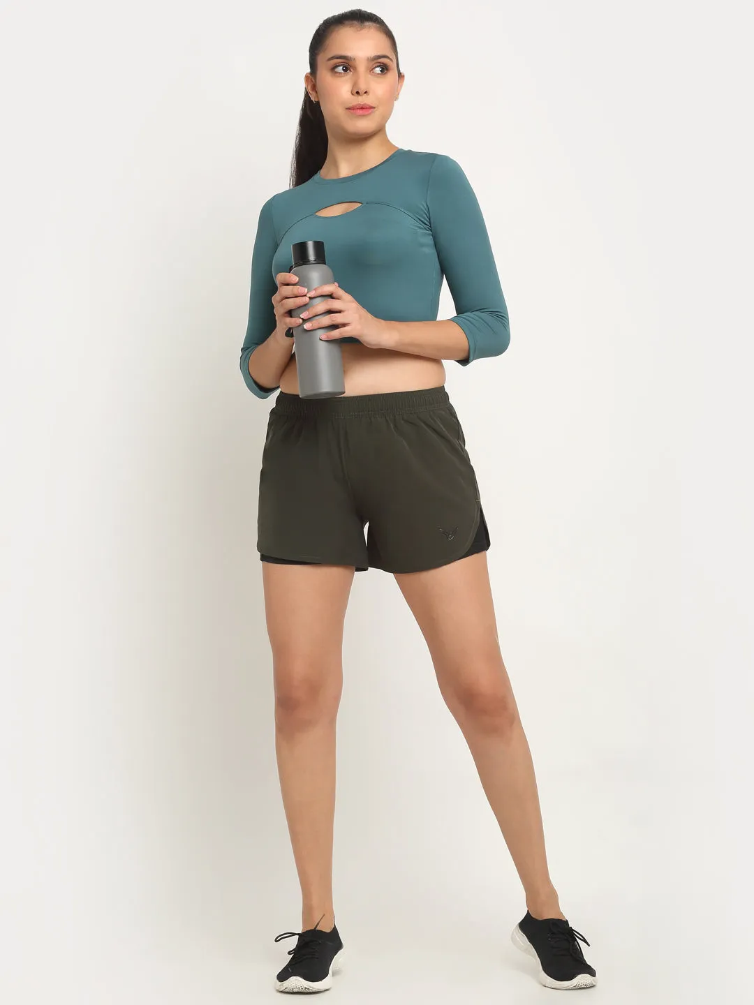 Invincible Women's Double Layered Shorts