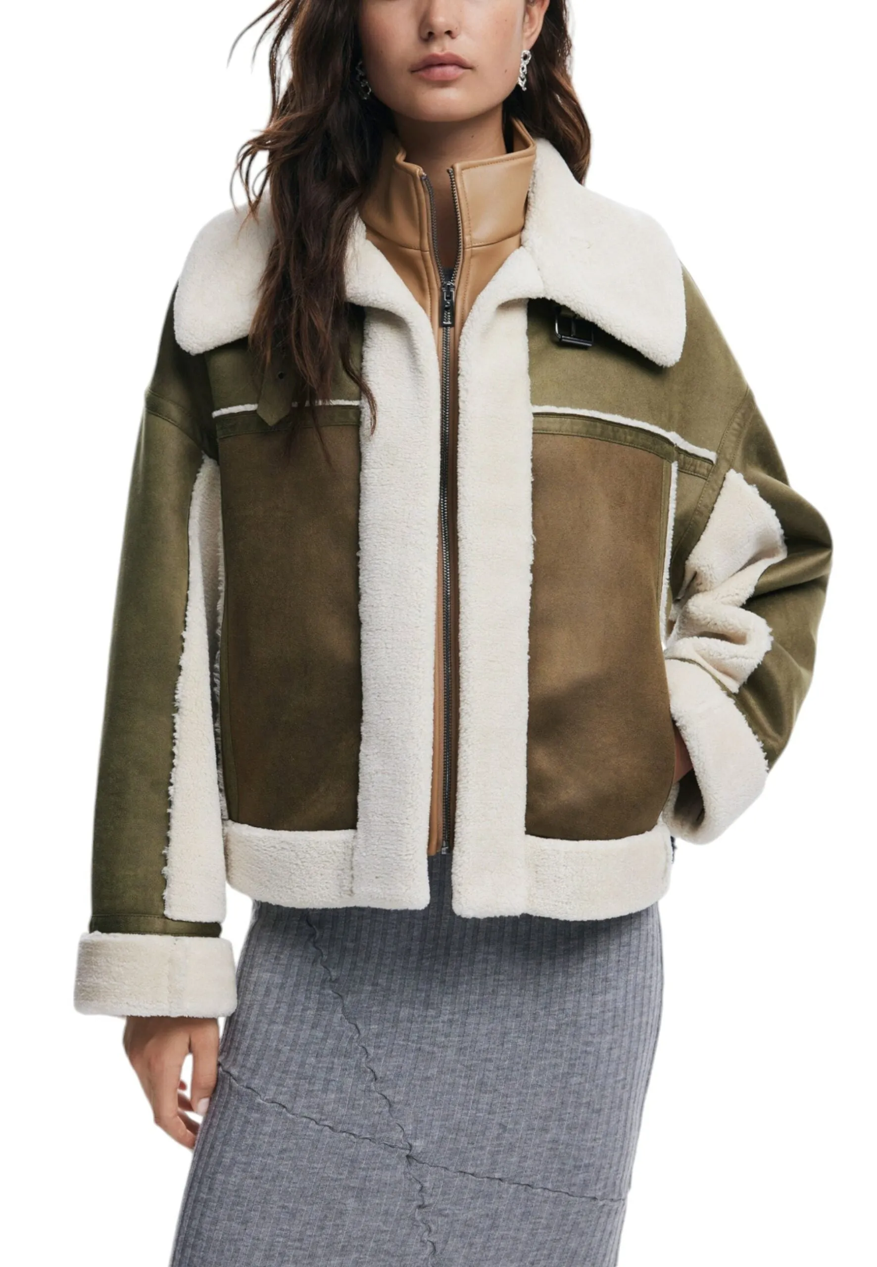 Jackets Desigual chaq_edimburgo Olive Green