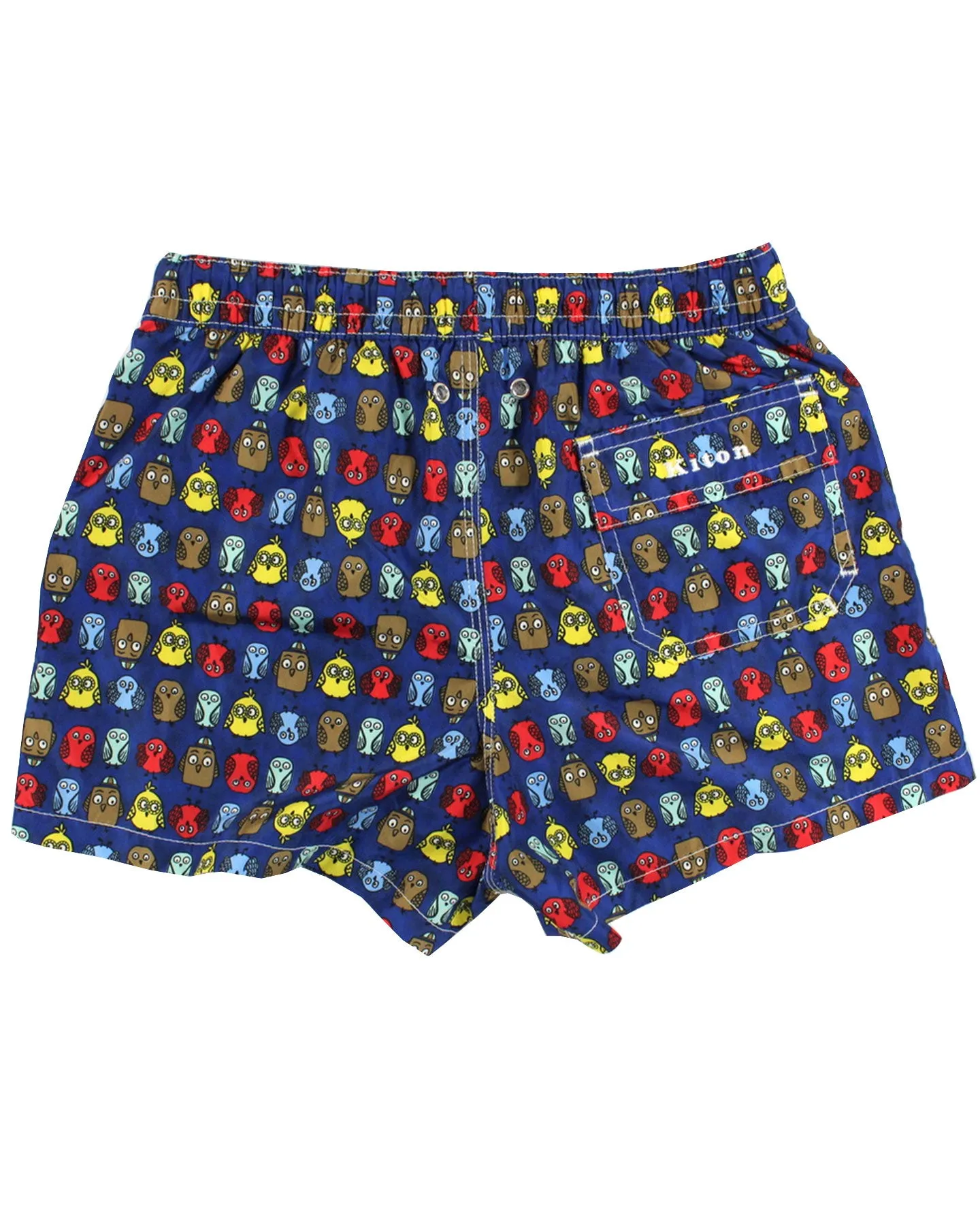 Kiton Youth Swim Shorts Navy Birds - Kids 8 Years Old - SALE