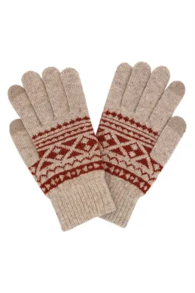 KNIT AZTEC SMART GLOVES