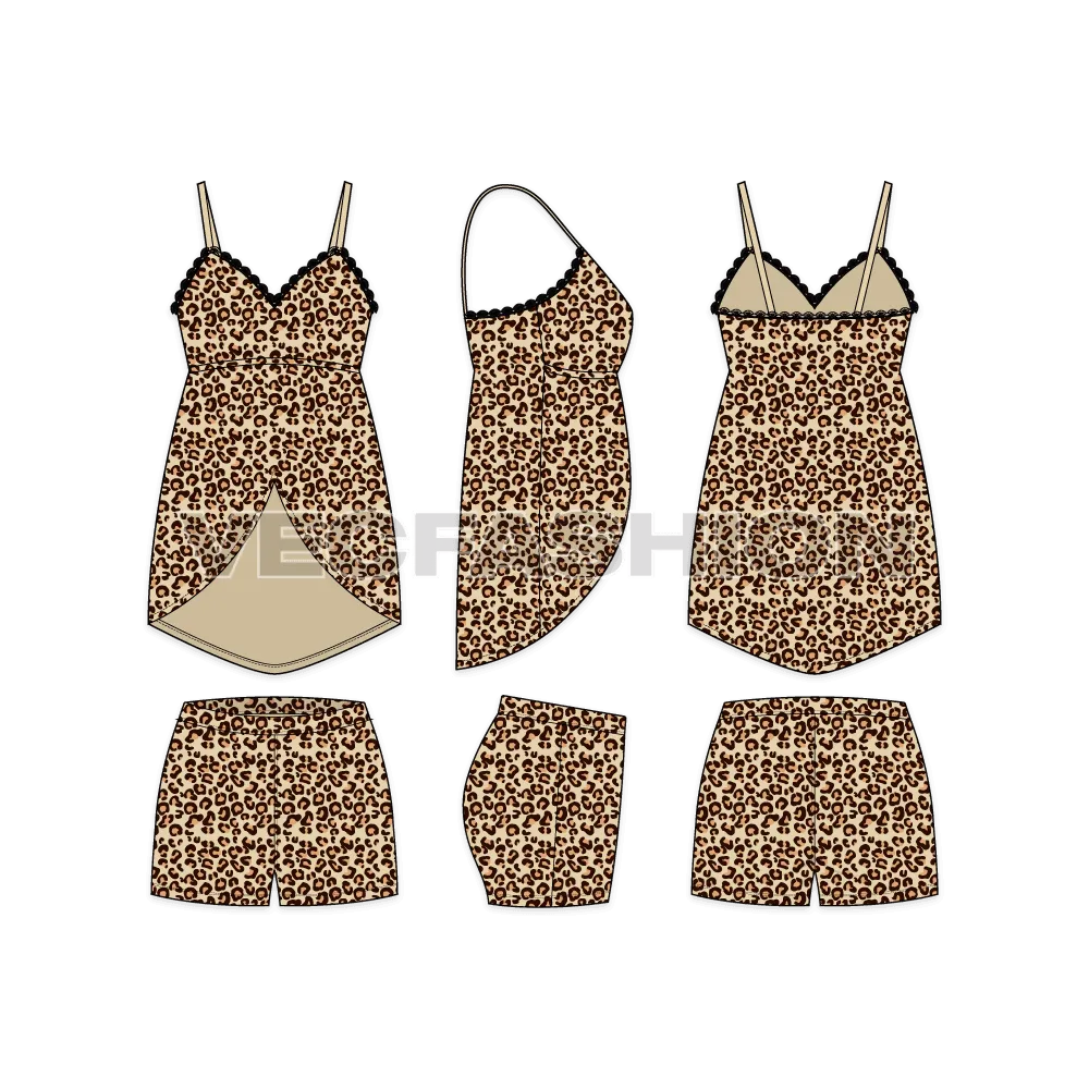 Leopard Textured Loungewear