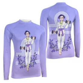 Libra Mom Women's Long Sleeve Rash Guard