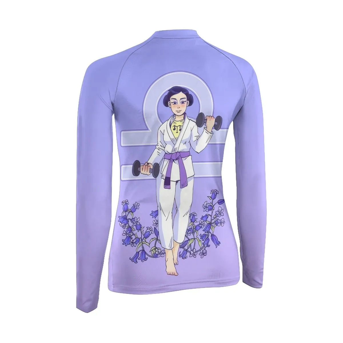 Libra Mom Women's Long Sleeve Rash Guard
