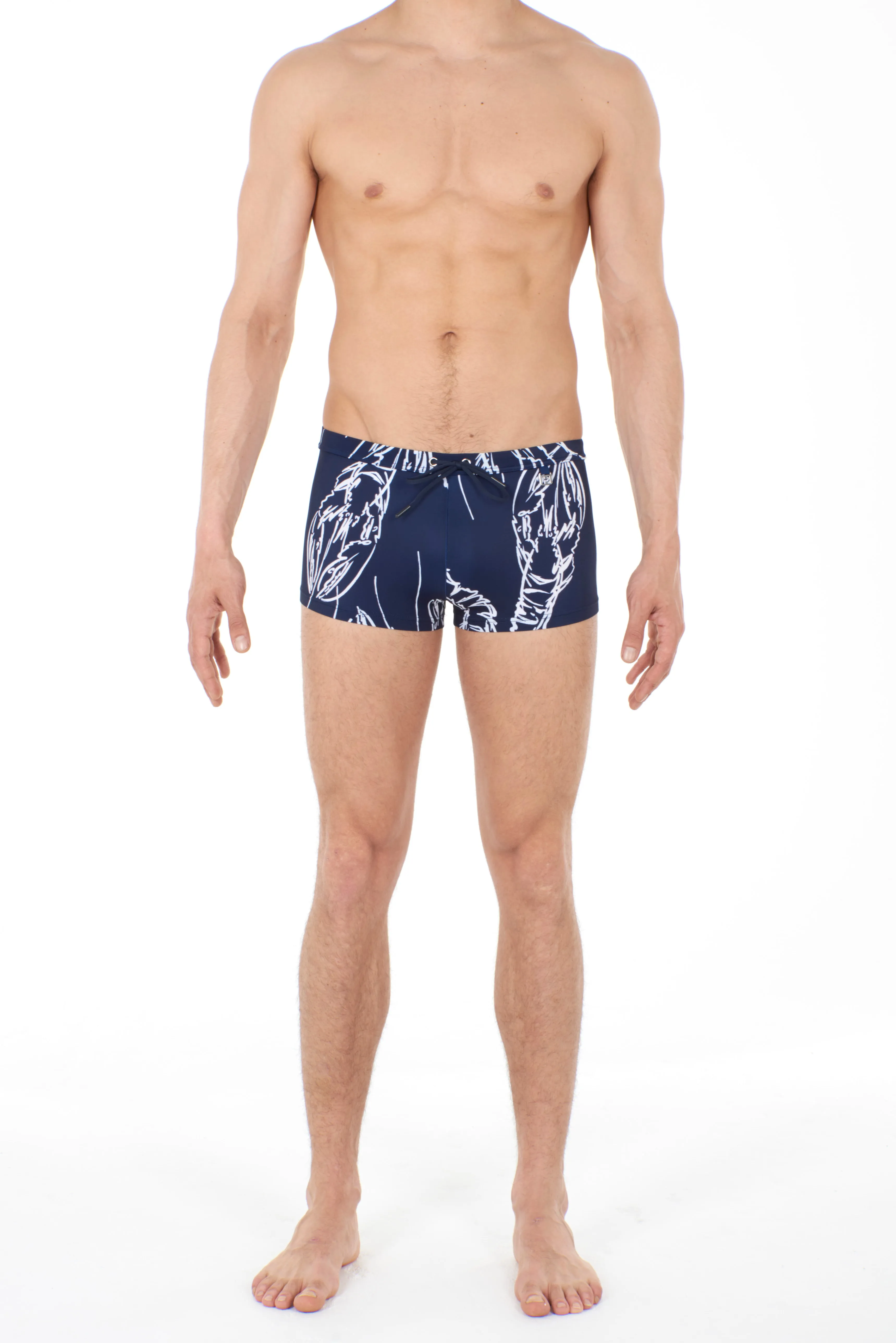 Lobster Swim Shorts | Navy/White 401246-PN07