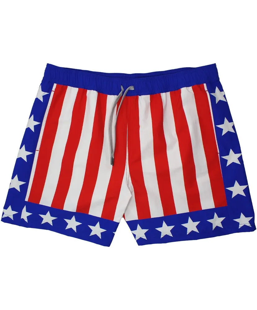 Local Boy - Stars & Stripes Swim Trunk