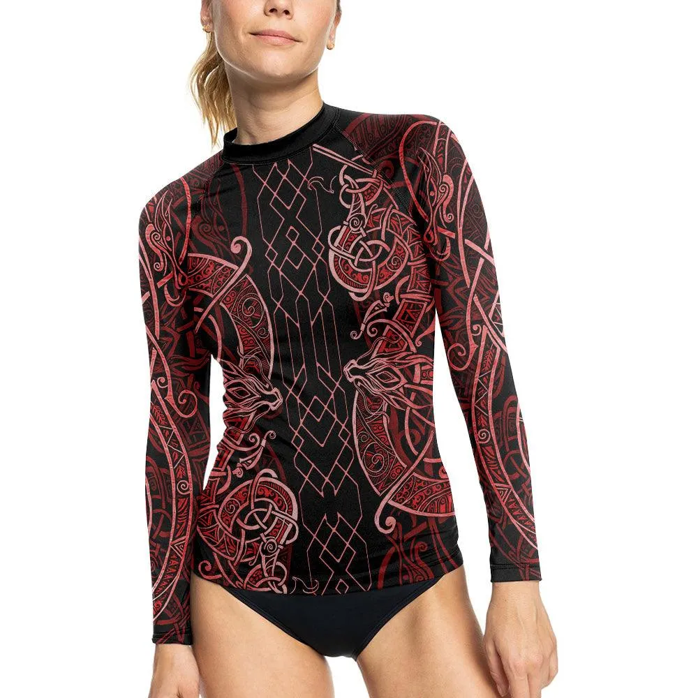 Loki Long Sleeve Woman Rash Guard