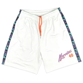 Marvelous Basketball Shorts (White)