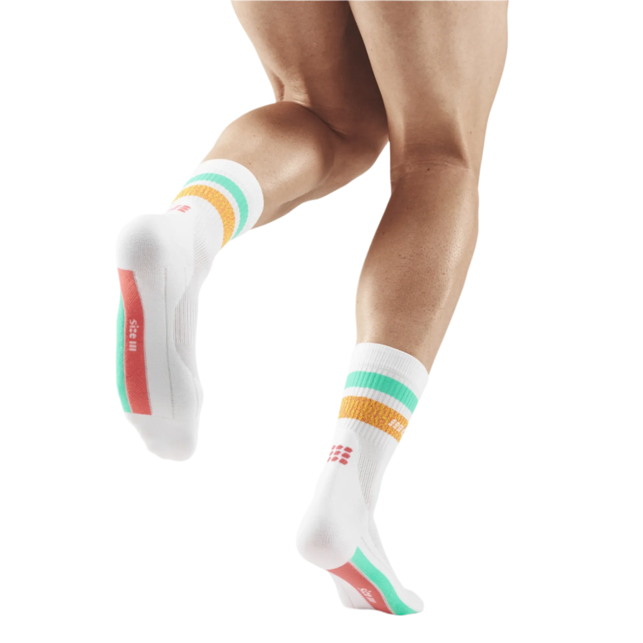 Miami Vibes Mid Cut Compression Socks, Men