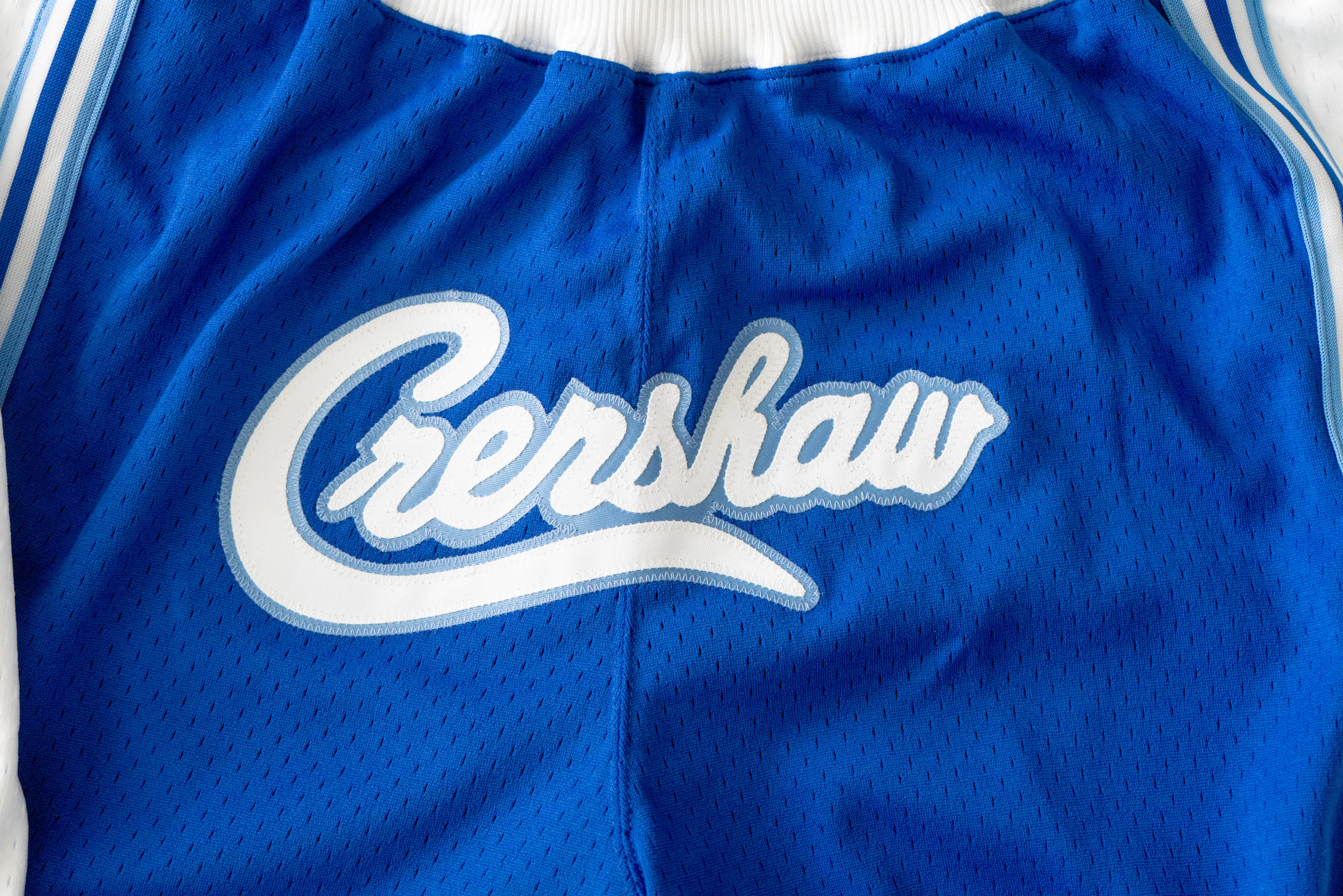 Mitchell & Ness Los Angeles Lakers 1996-1997 "CRENSHAW" Royal Blue Authentic Shorts
