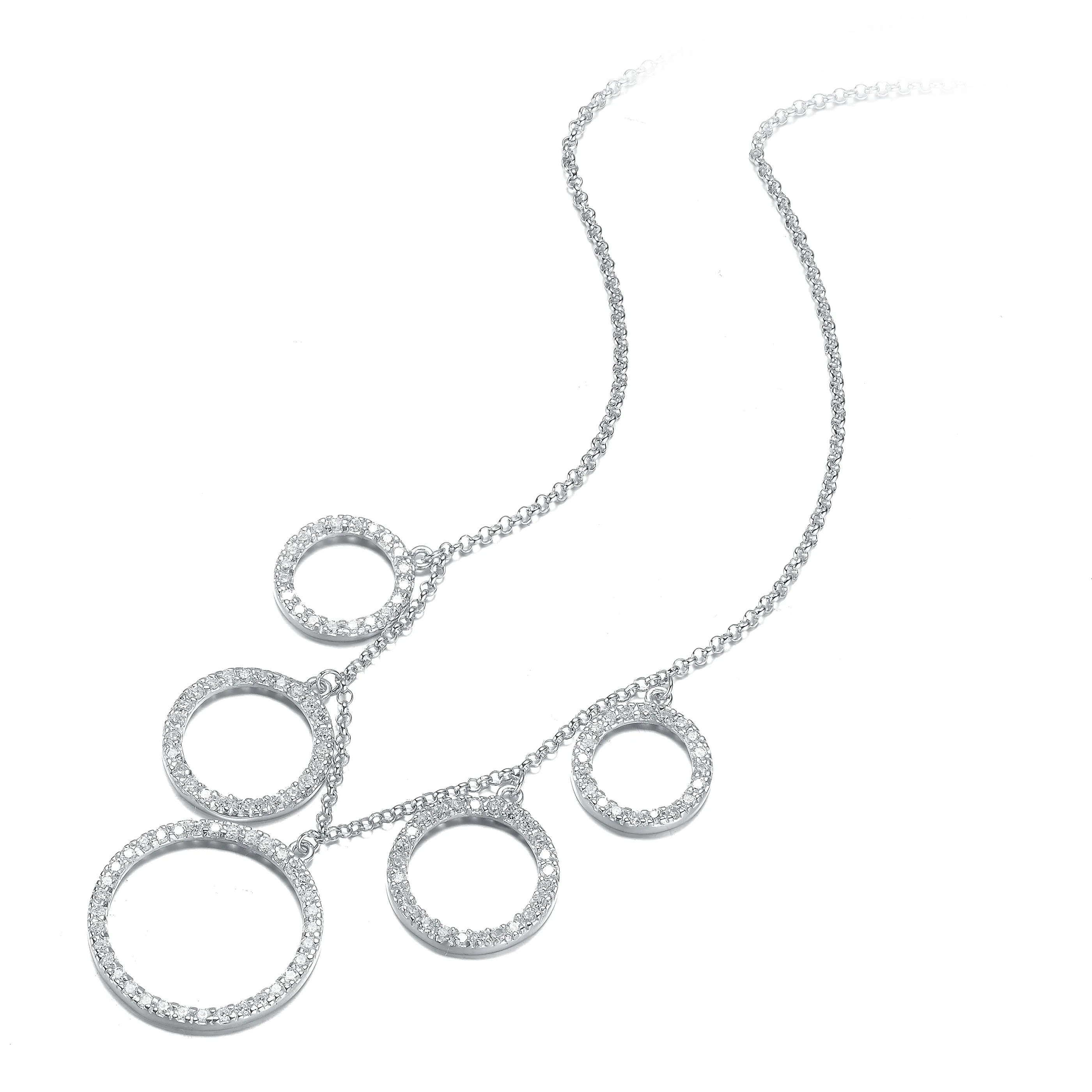 Paris Circles Midi Necklace