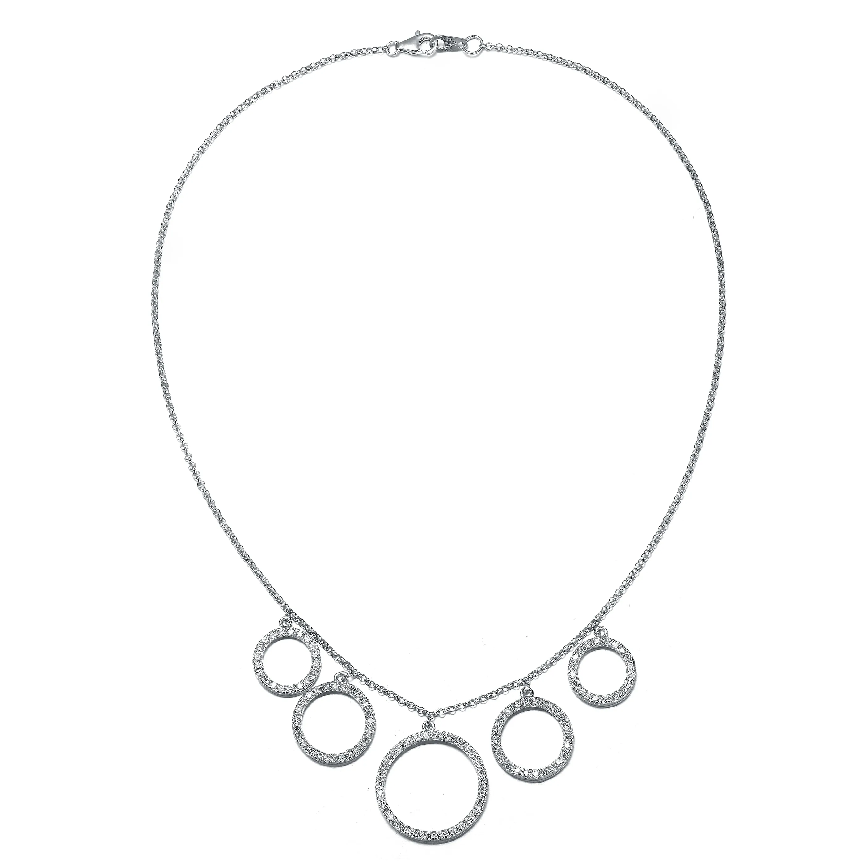 Paris Circles Midi Necklace
