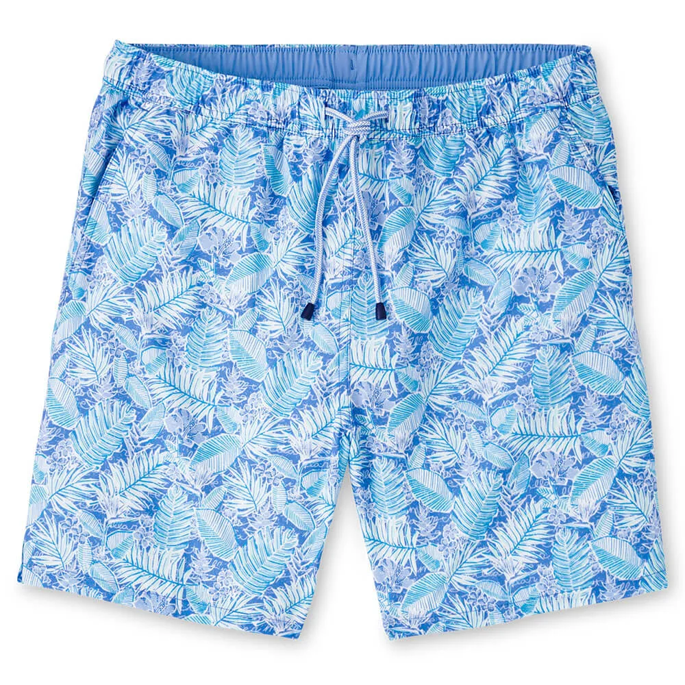 Peter Millar 7-Inch Grace Bay Botanical Swim Trunks - Seaglass
