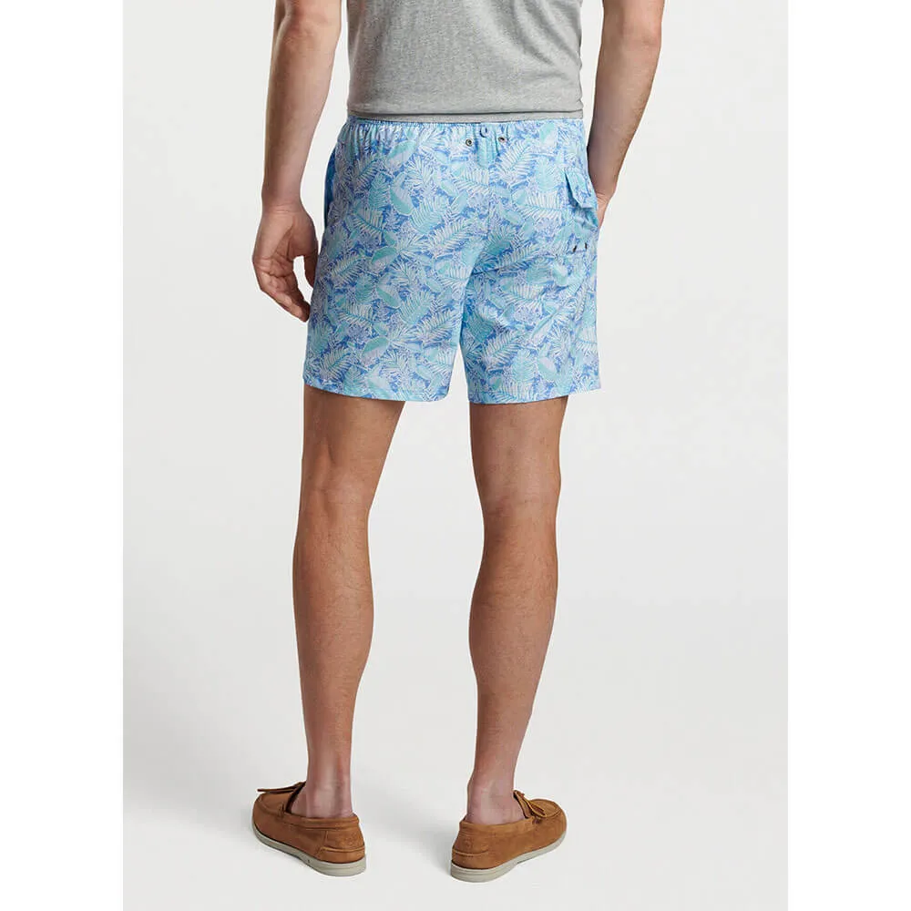 Peter Millar 7-Inch Grace Bay Botanical Swim Trunks - Seaglass