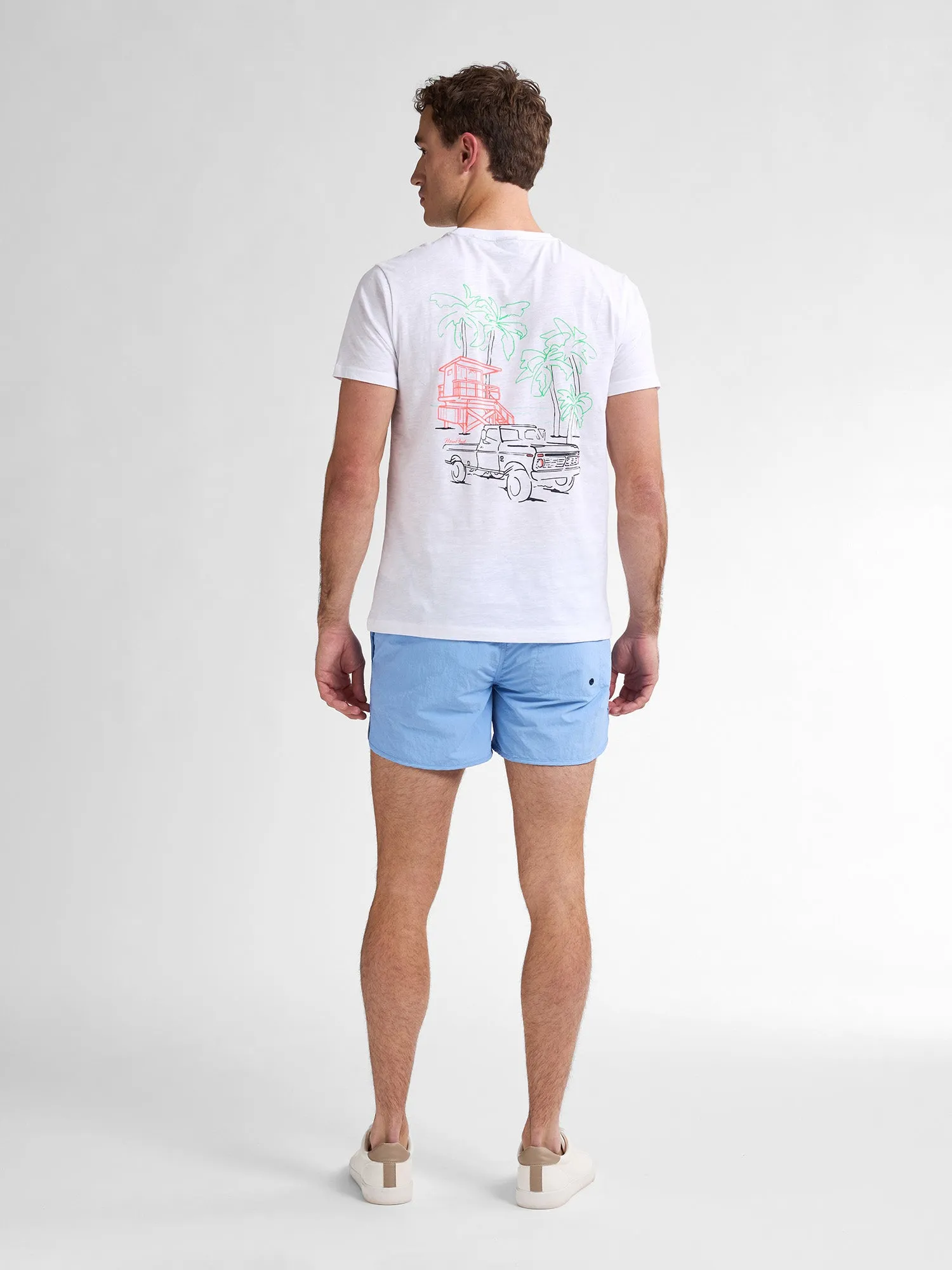 Plain Swimming Shorts Pebbleway