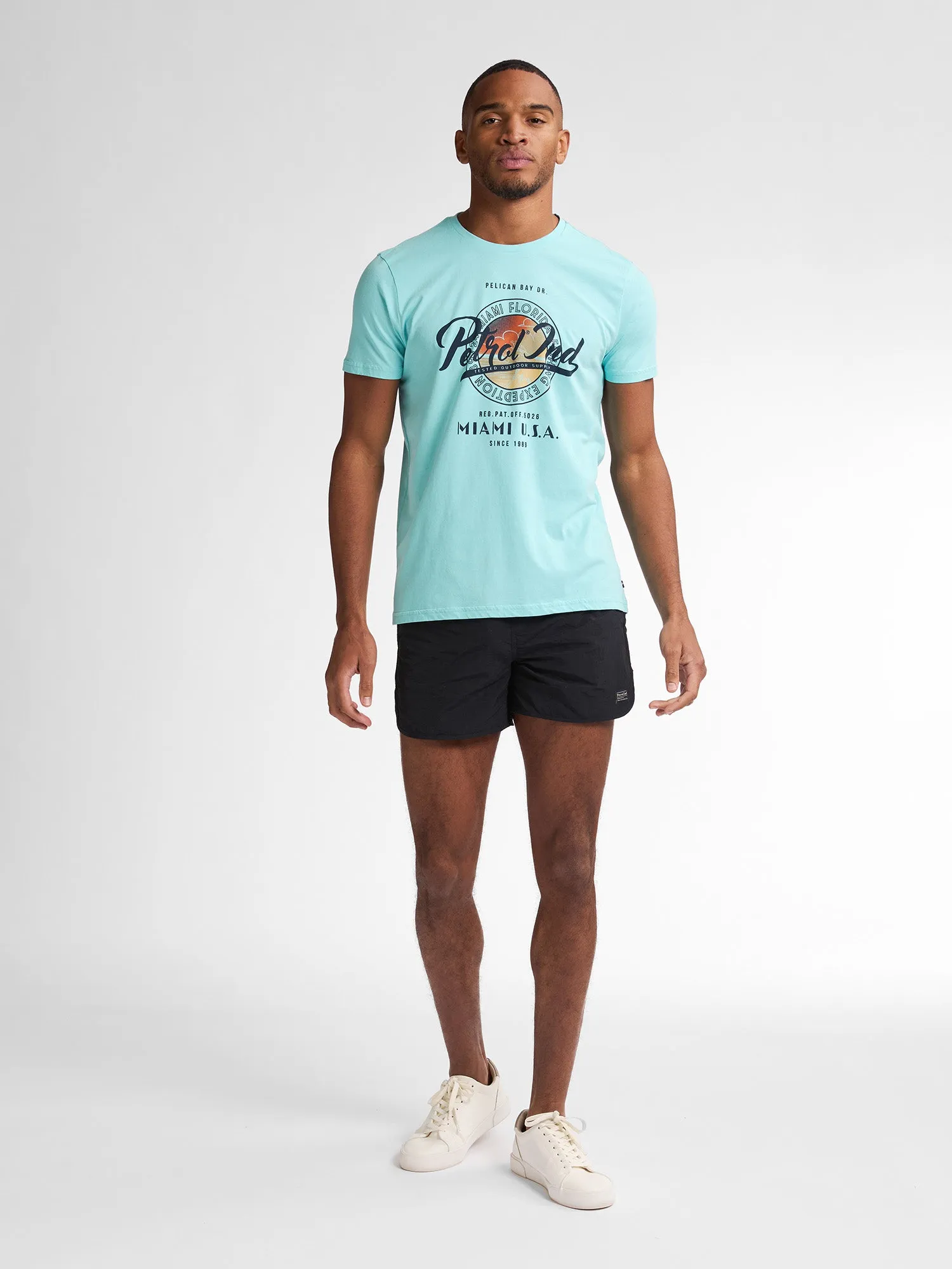 Plain Swimming Shorts Pebbleway