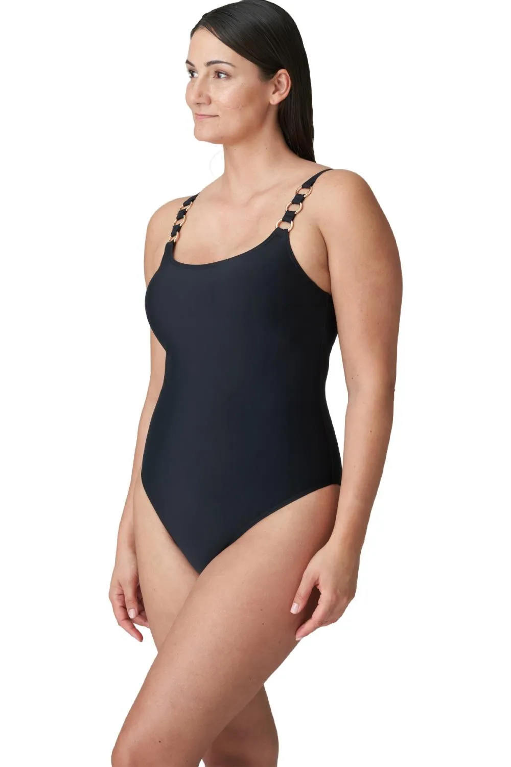 Prima Donna Damietta Padded Wireless Swimsuit, Black (4011638)
