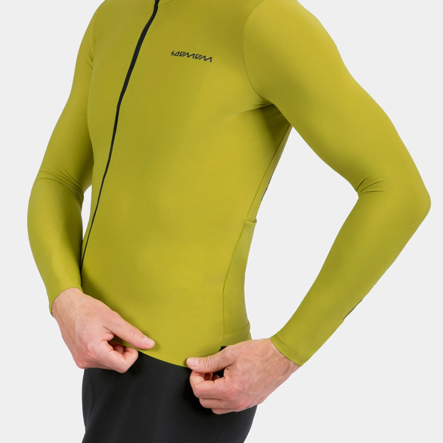 Pro Lightweight LS Thermal Jersey - Turtle Green