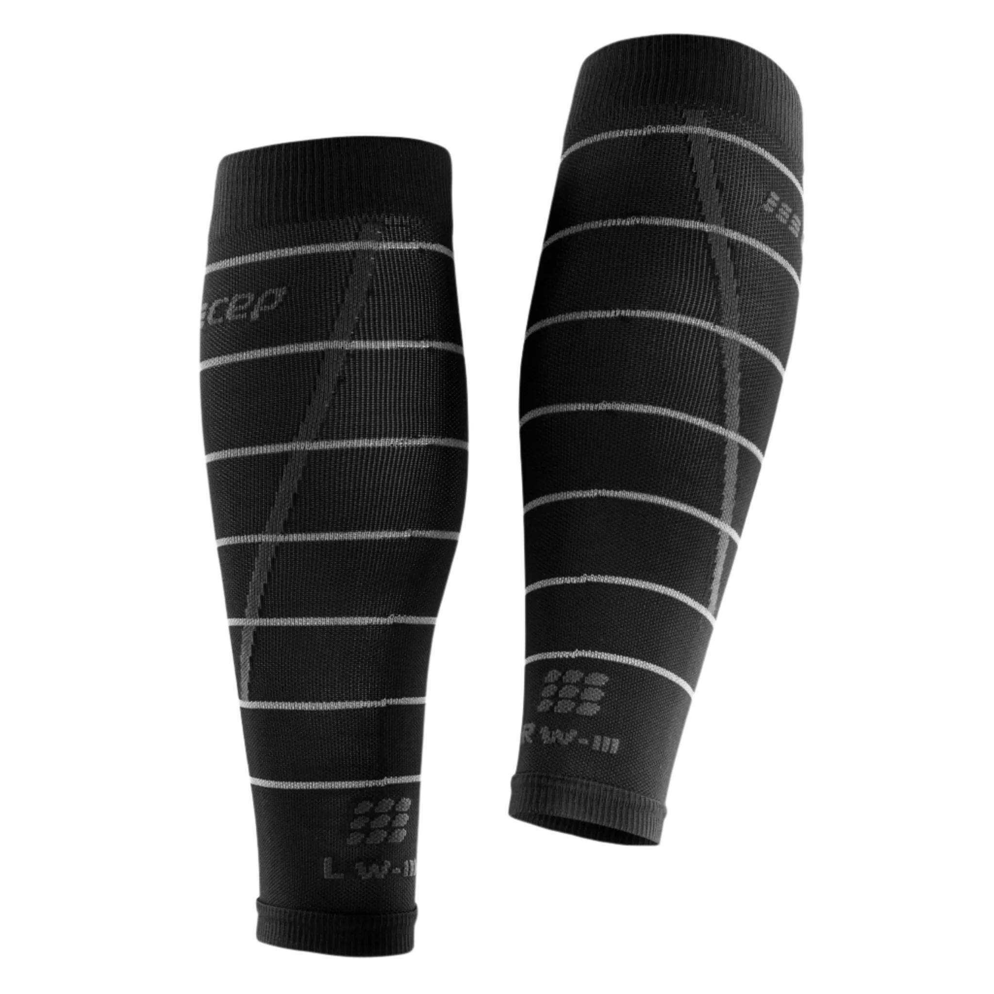 Reflective Compression Calf Sleeves, Men