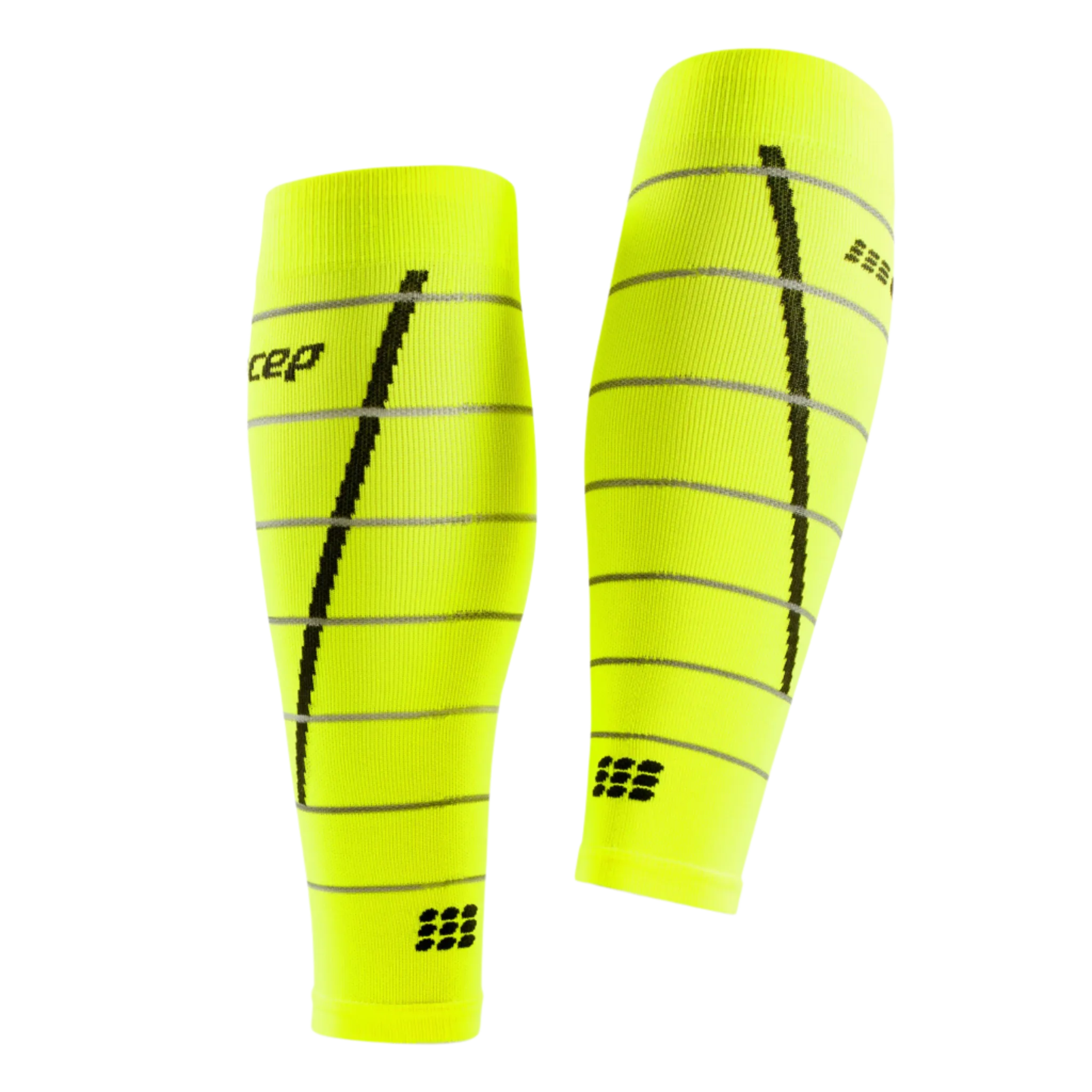 Reflective Compression Calf Sleeves, Men