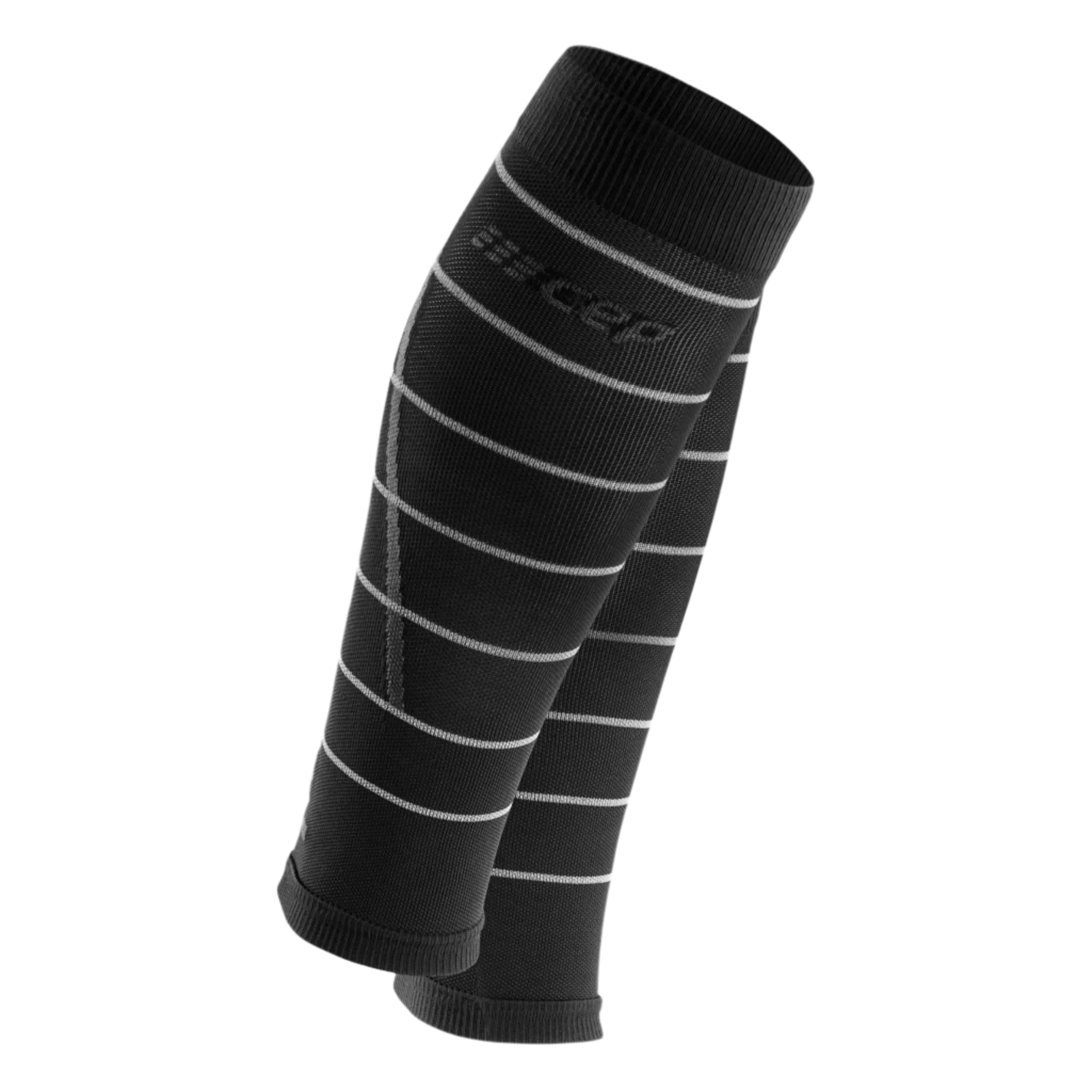 Reflective Compression Calf Sleeves, Men