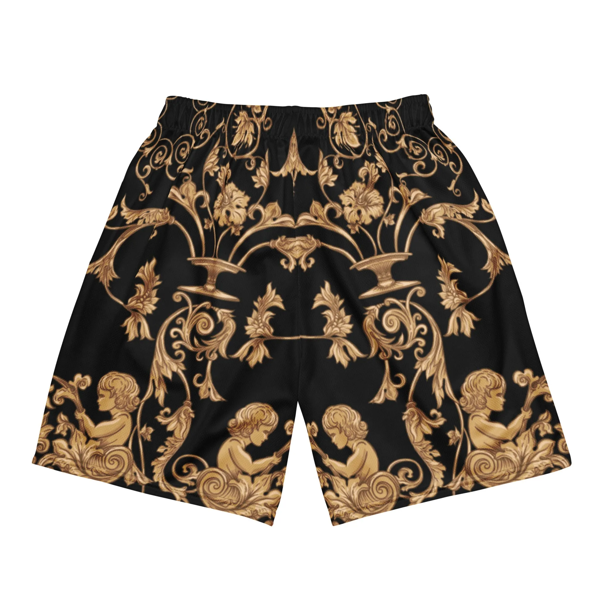 Renaissance mesh shorts