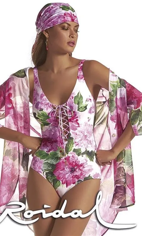 Roidal Nina Lace Front Swimsuit