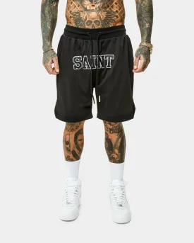 Saint Morta Workshop Basketball Shorts Black/White