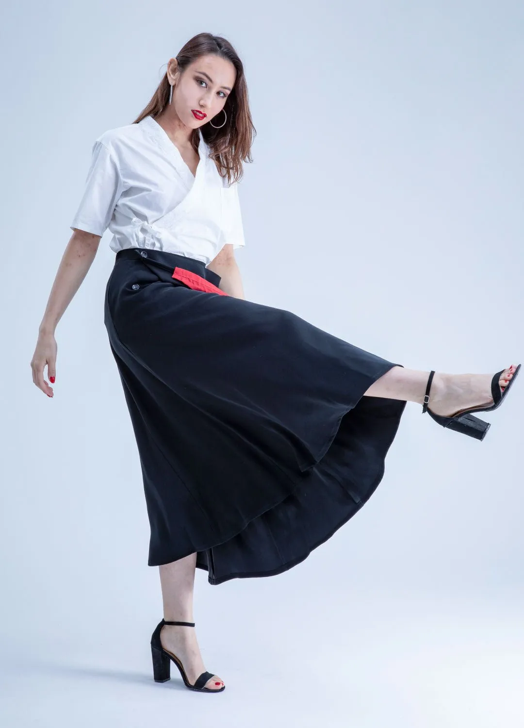 Samurai Mode Shirt II - KASANE - Lace Collar short