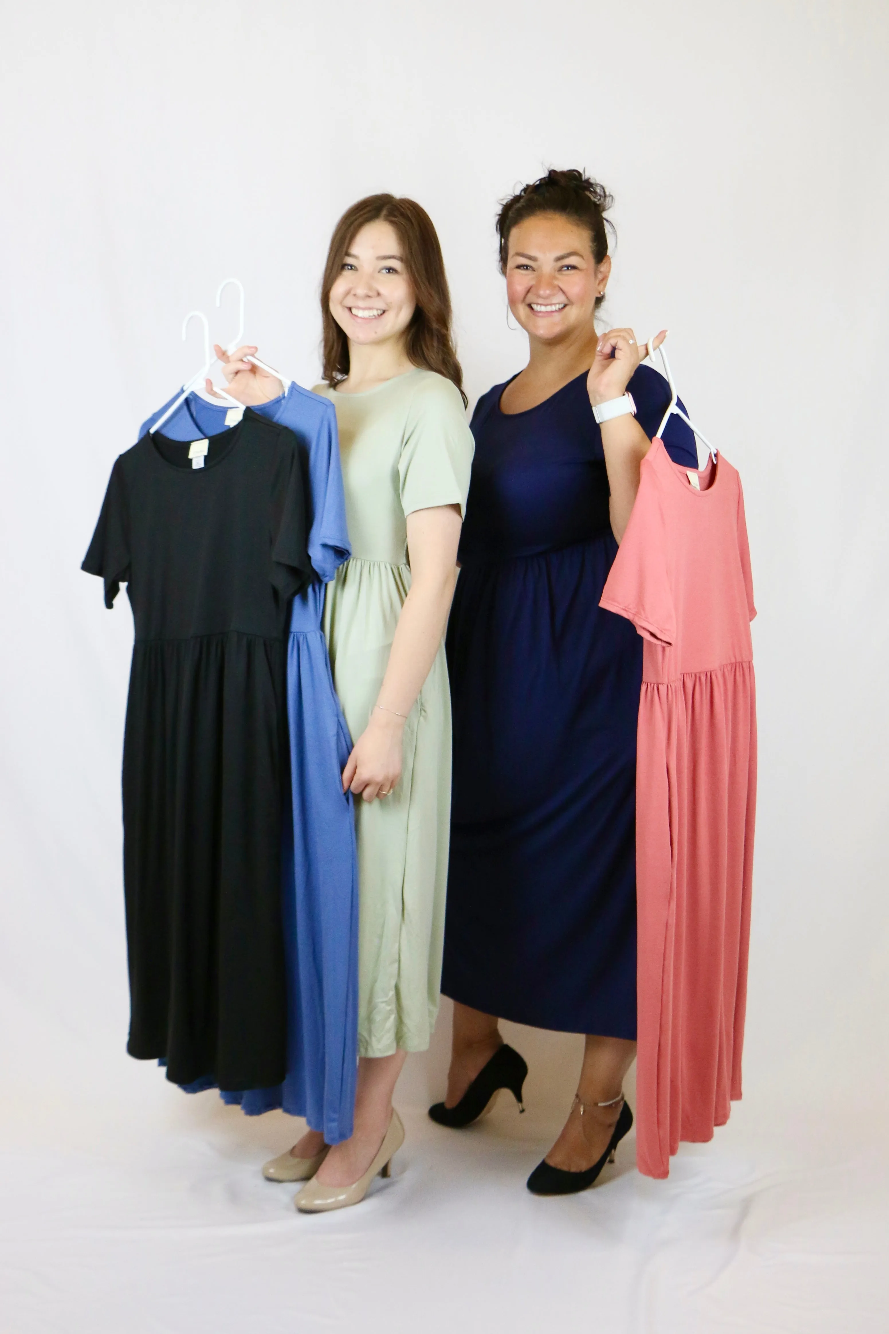 Sasha Dress Sage - 1XL, 2XL, 3XL