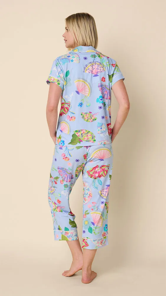SHANGHAI FANS PIMA KNIT CAPRI PJ SET