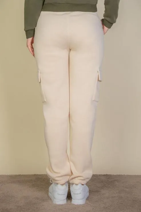 Side Pocket Drawstring Waist Sweatpants