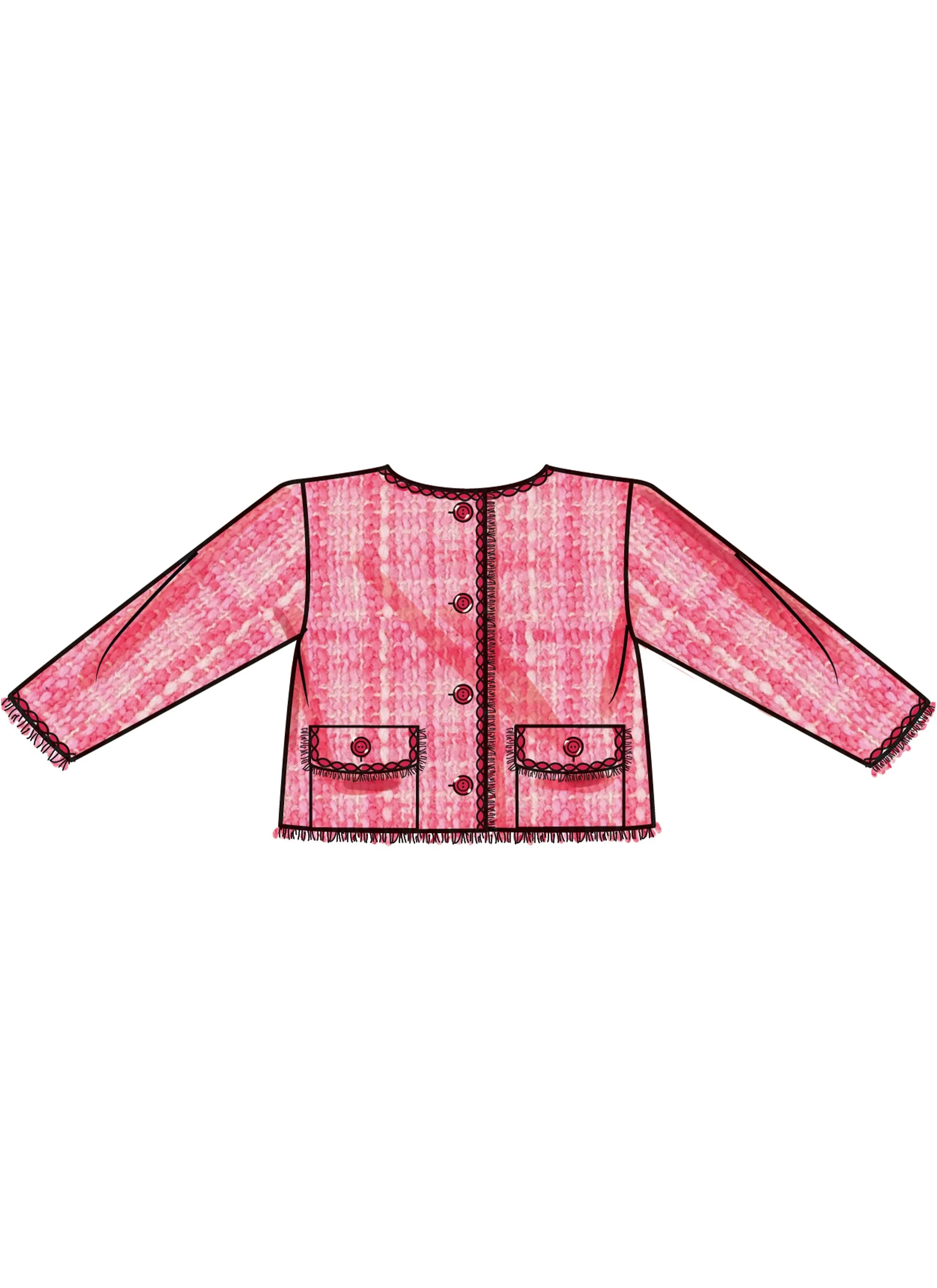 Simplicity 9721 Girls' Jackets, Skirt and Shorts Sewing pattern